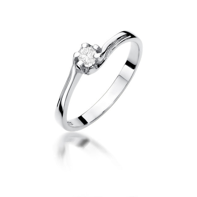 Inel Aur 14k cu Diamant Natural 0.30 ct