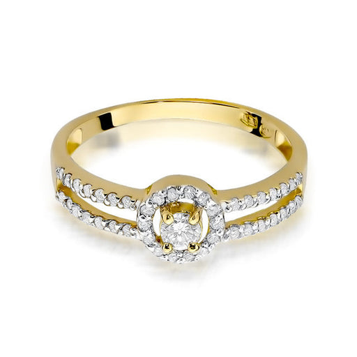 Inel Aur 14K cu Diamant Natural 0.31 ct