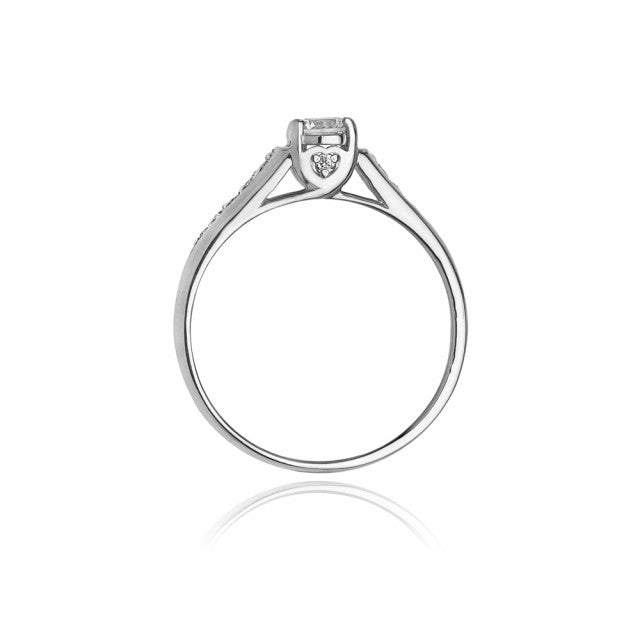 Inel Aur 14K cu Diamant Natural 0.33 ct