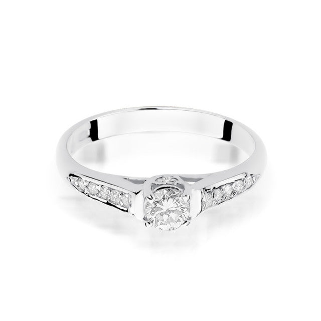 Inel Aur 14K cu Diamante Naturale 0.33 ct