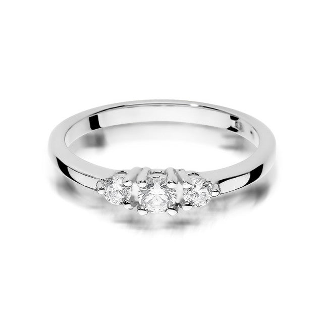 Inel Aur 14k cu Diamant Natural 0.33 ct