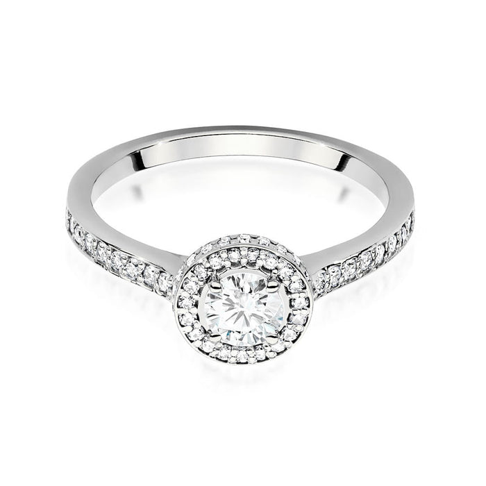 Inel Aur 14K cu Diamant Natural 0.40 ct
