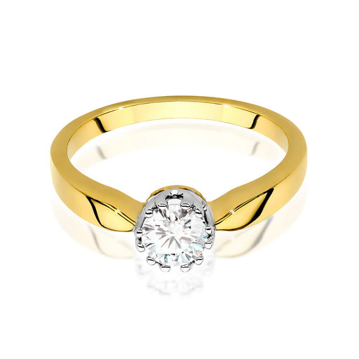 Inel Aur 14K cu Diamant Natural 0.40 ct