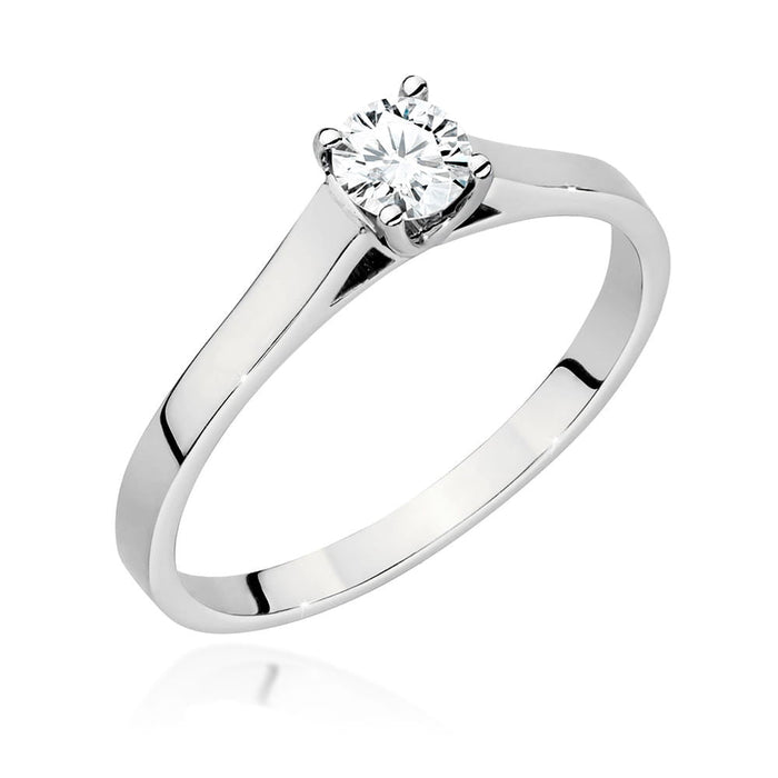 Inel Aur 14K cu Diamant Natural 0.40 ct