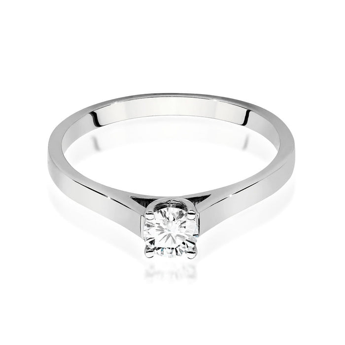 Inel Aur 14K cu Diamant Natural 0.40 ct