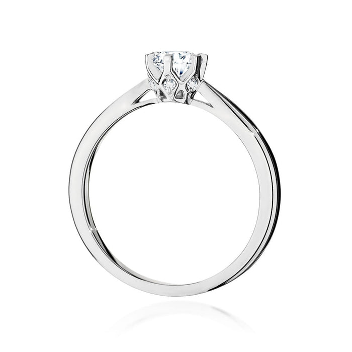 Inel Aur 14K cu Diamant Natural 0.40 ct