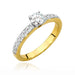 Inel Aur 14k cu Diamant Natural 0.40 ct