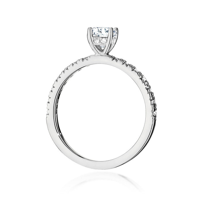 Inel Aur 14k cu Diamant Natural 0.40 ct