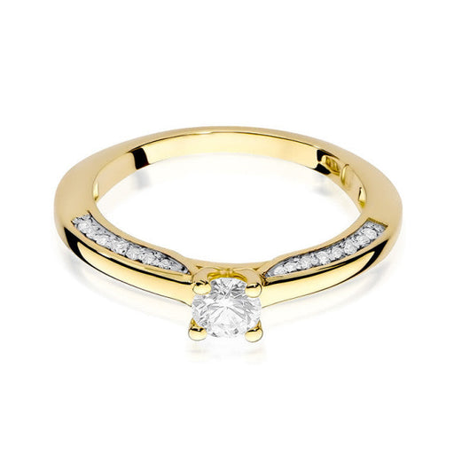 Inel Aur 14K cu Diamant Natural 0.44 ct