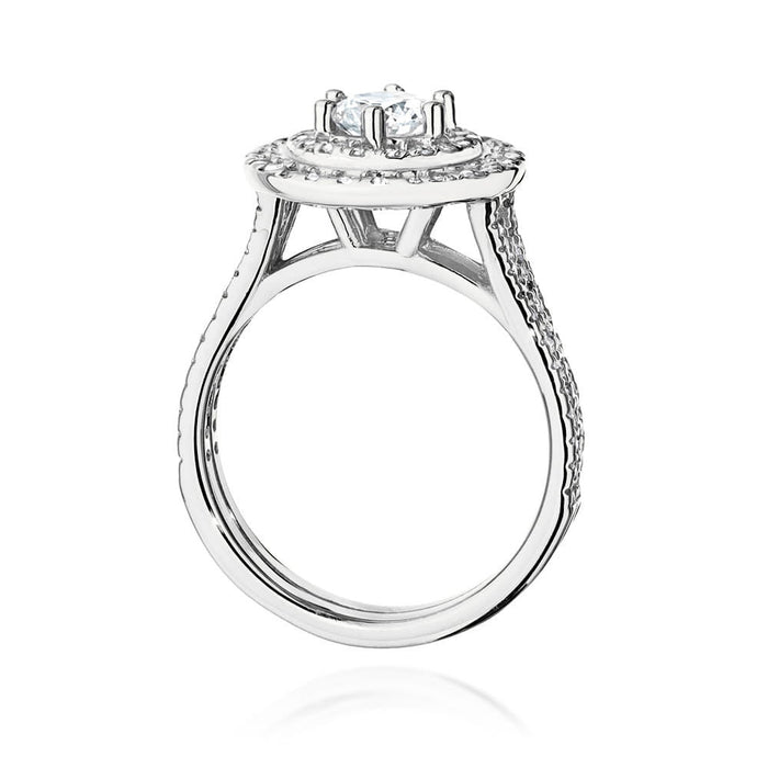 Inel Aur 14K cu Diamante Naturale 1.11 ct