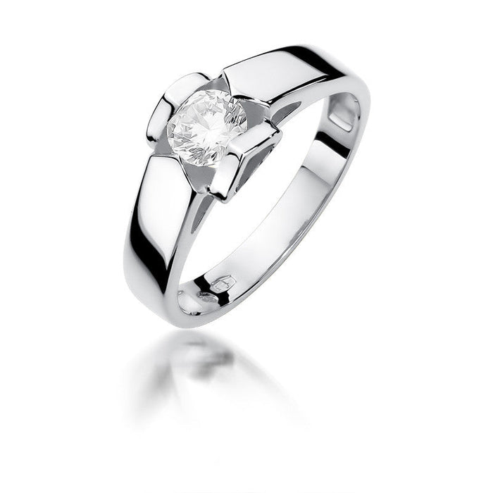 Inel Aur 14k cu Diamant Natural 0.50 ct