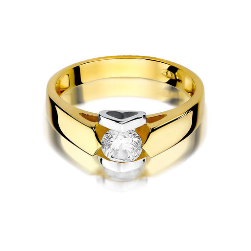 Inel Aur 14k cu Diamant Natural 0.50 ct