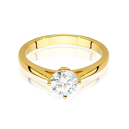 Inel Aur 14K cu Diamant Natural 0.70 ct