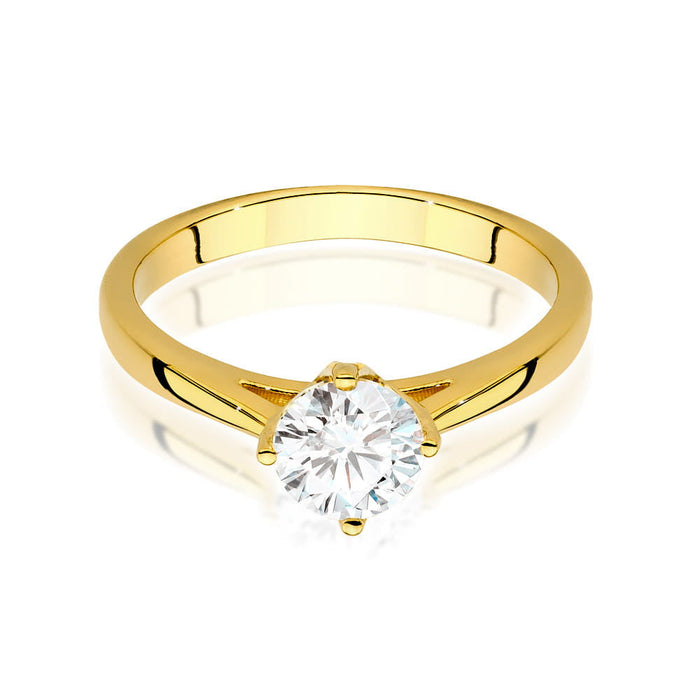 Inel Aur 14K cu Diamant Natural 0.70 ct
