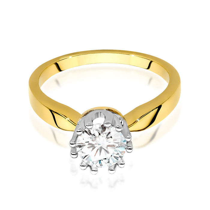 Inel Aur 14K cu Diamant Natural 0.70 ct