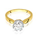 Inel Aur 14K cu Diamant Natural 0.70 ct