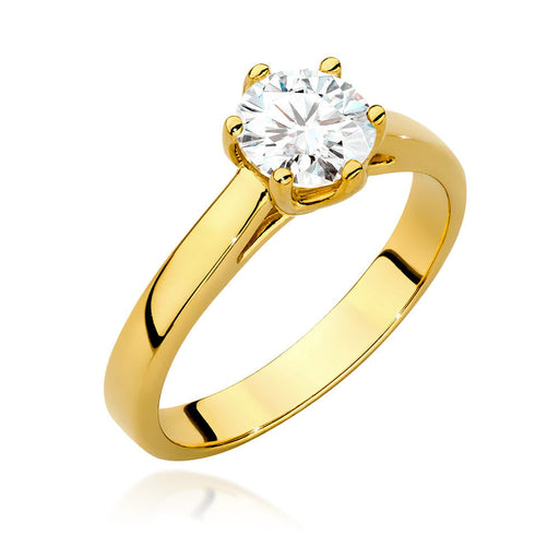 Inel Aur 14K cu Diamant Natural 0.50 ct