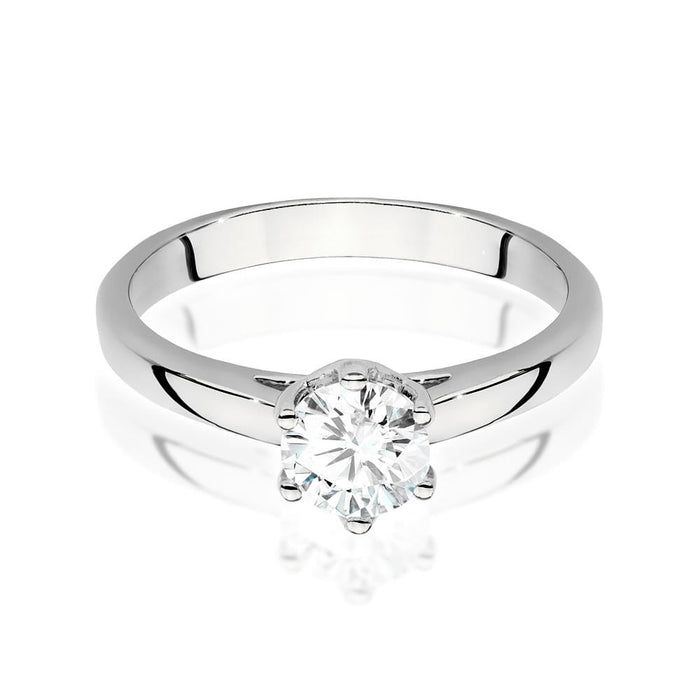 Inel Aur 14K cu Diamant Natural 0.70 ct