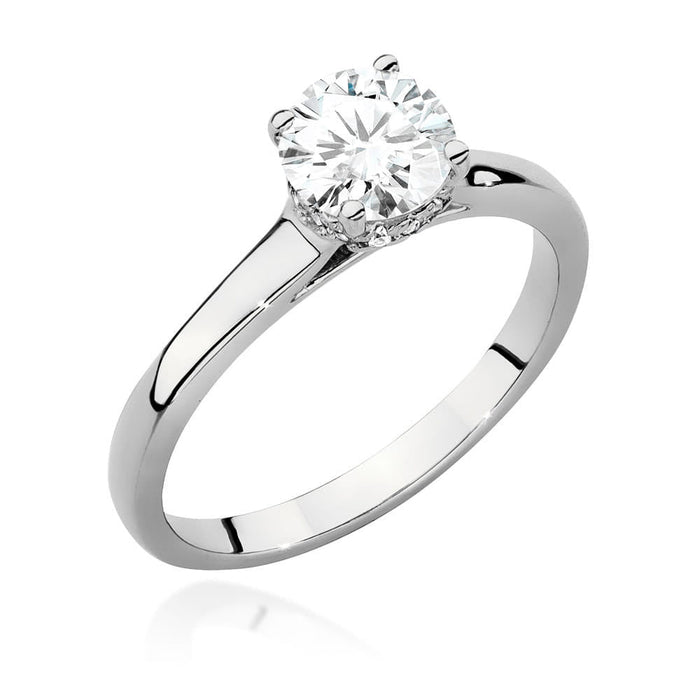 Inel Aur 14K cu Diamant Natural 0.70 ct