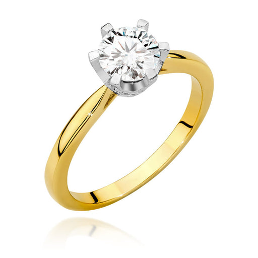 Inel Aur 14K cu Diamant Natural 0.70 ct