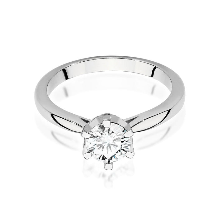 Inel Aur 14K cu Diamant Natural 0.70 ct