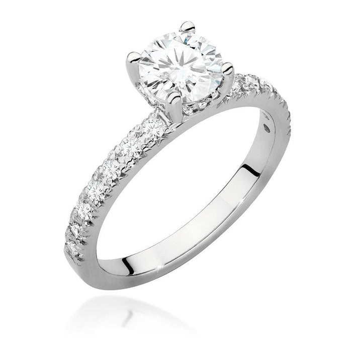 Inel Aur 14k cu Diamant Natural 0.70 ct