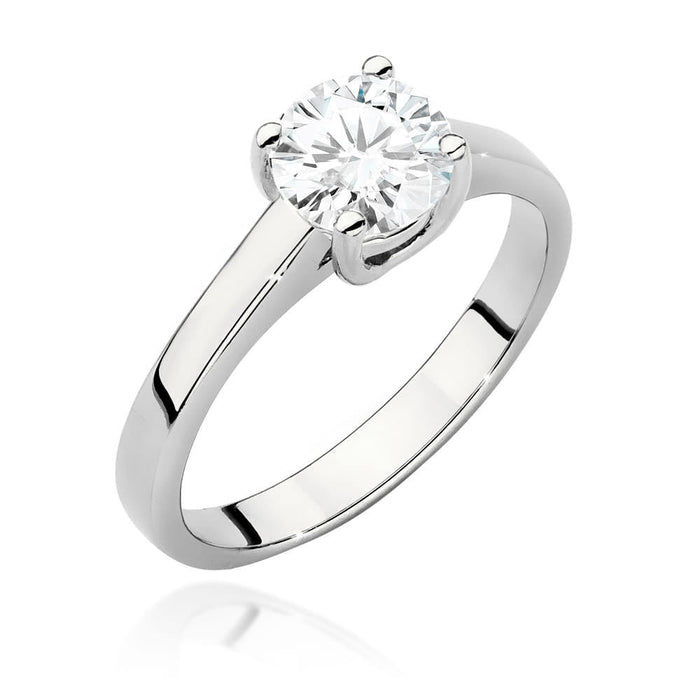 Inel Aur 14K cu Diamant Natural 1.0 ct