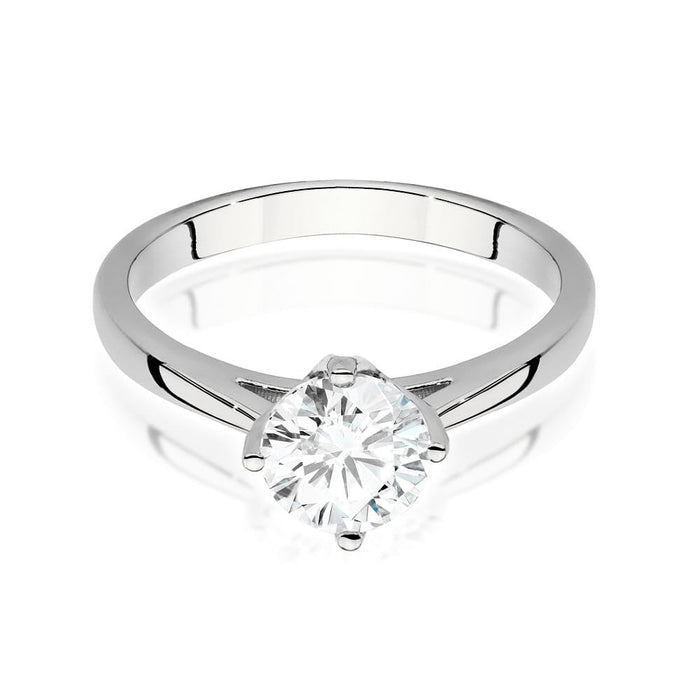 Inel Aur 14K cu Diamant Natural 1.0 ct