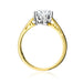 Inel Aur 14K cu Diamant Natural 1.0 ct