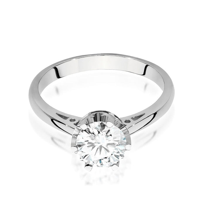 Inel Aur 14K cu Diamant Natural 1.0 ct