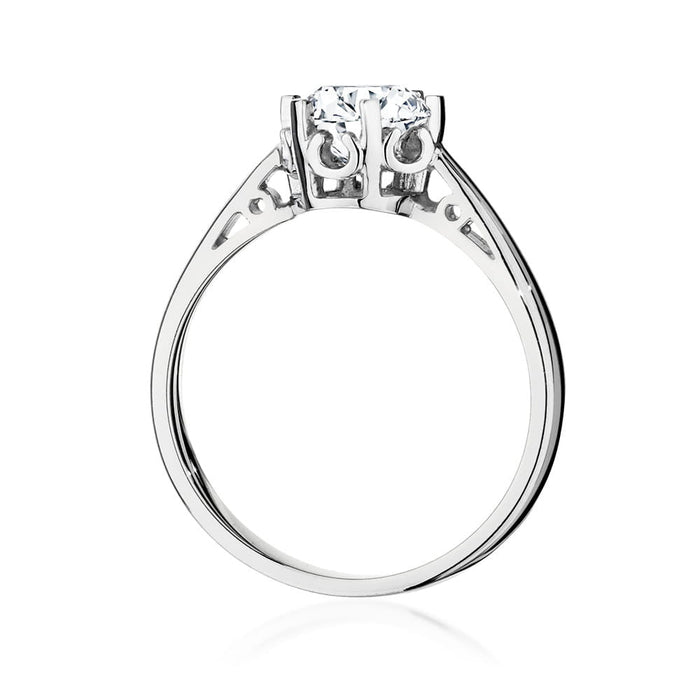Inel Aur 14K cu Diamant Natural 1.0 ct