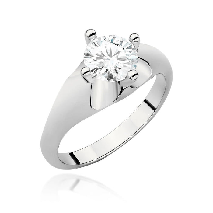 Inel Aur 14K cu Diamant Natural 1.0 ct