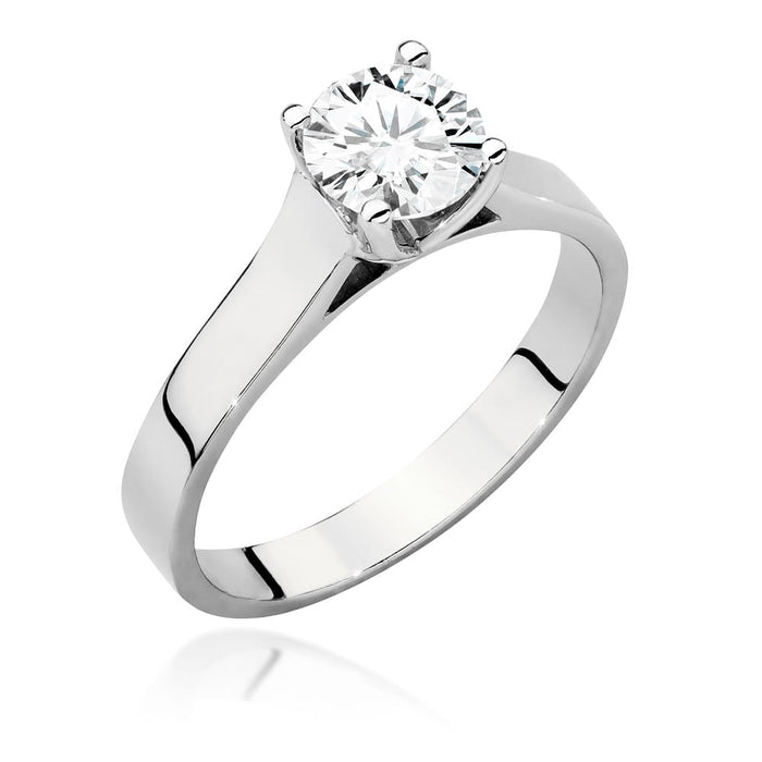 Inel Aur 14K cu Diamant Natural 1.0 ct