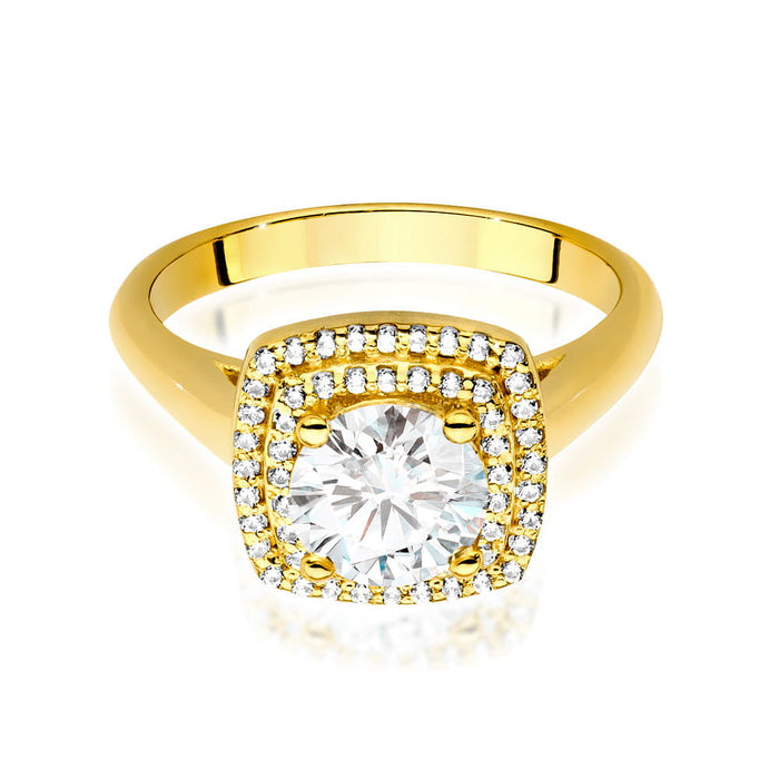 Inel Aur 14k cu Diamant Natural 1.28 ct