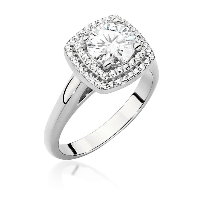Inel Aur 14k cu Diamant Natural 1.28 ct
