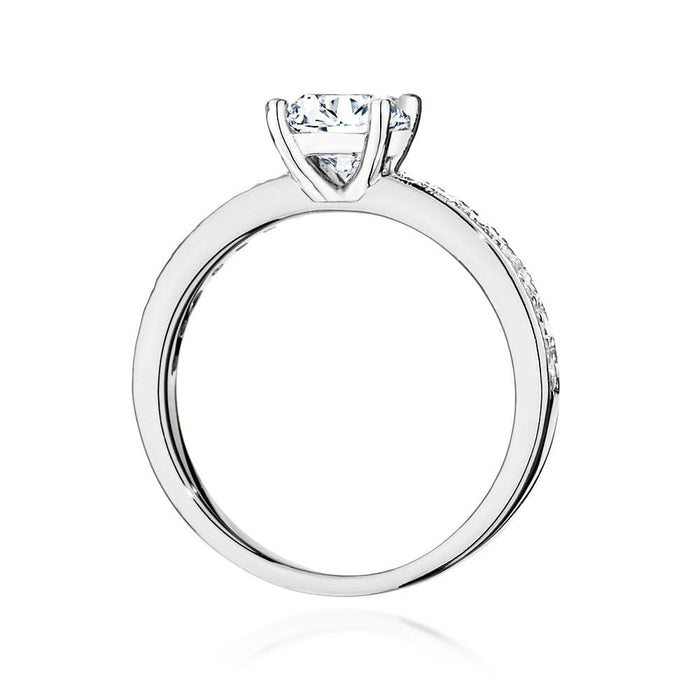 Inel Aur 14K cu Diamante Naturale 1.24 ct