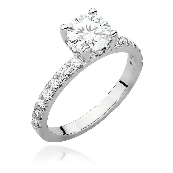 Inel Aur 14k cu Diamant Natural 1.0 ct
