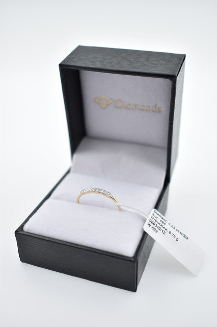 Inel Aur 14K cu Diamante Naturale 0.05 ct