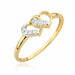 Inel Aur 14k cu Diamante Naturale 0.06 ct