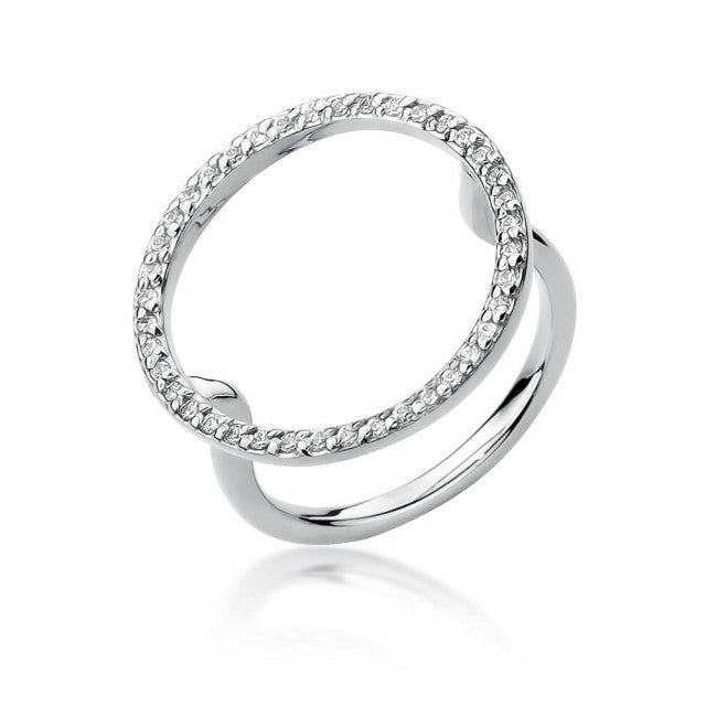 Inel Aur 14k cu Diamante Naturale 0.20 ct