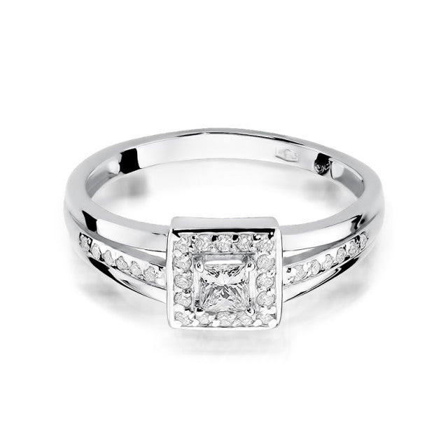 Inel Aur 14K cu Diamante Naturale 0.29 ct