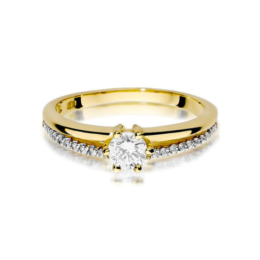 Inel Aur 14K cu Diamante Naturale 0.40 ct