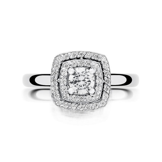 Inel Aur 14k cu Diamante Naturale 0.50 ct