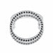 Inel Aur 14k cu Diamante Naturale Negre 0.20 ct