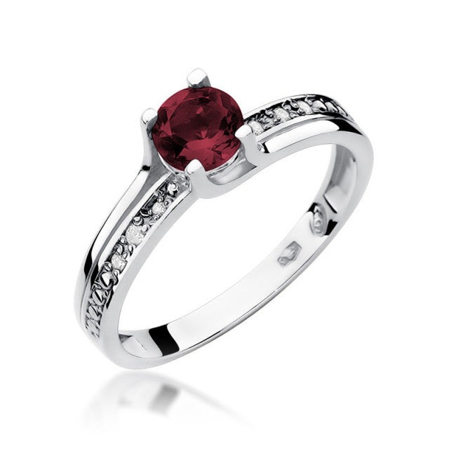 Inel Aur 14k cu Garnet 0.60 ct