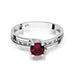Inel Aur 14k cu Garnet 0.60 ct