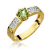 Inel Aur 14K cu Peridot 0.60 ct