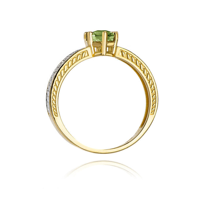 Inel Aur 14K cu Peridot 0.60 ct