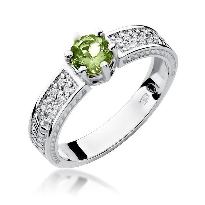 Inel Aur 14K cu Peridot 0.60 ct