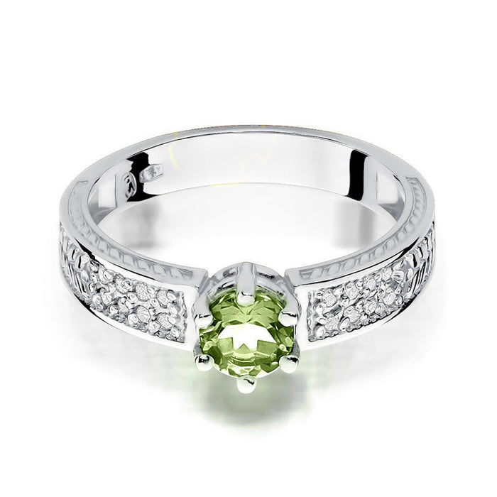 Inel Aur 14K cu Peridot 0.60 ct